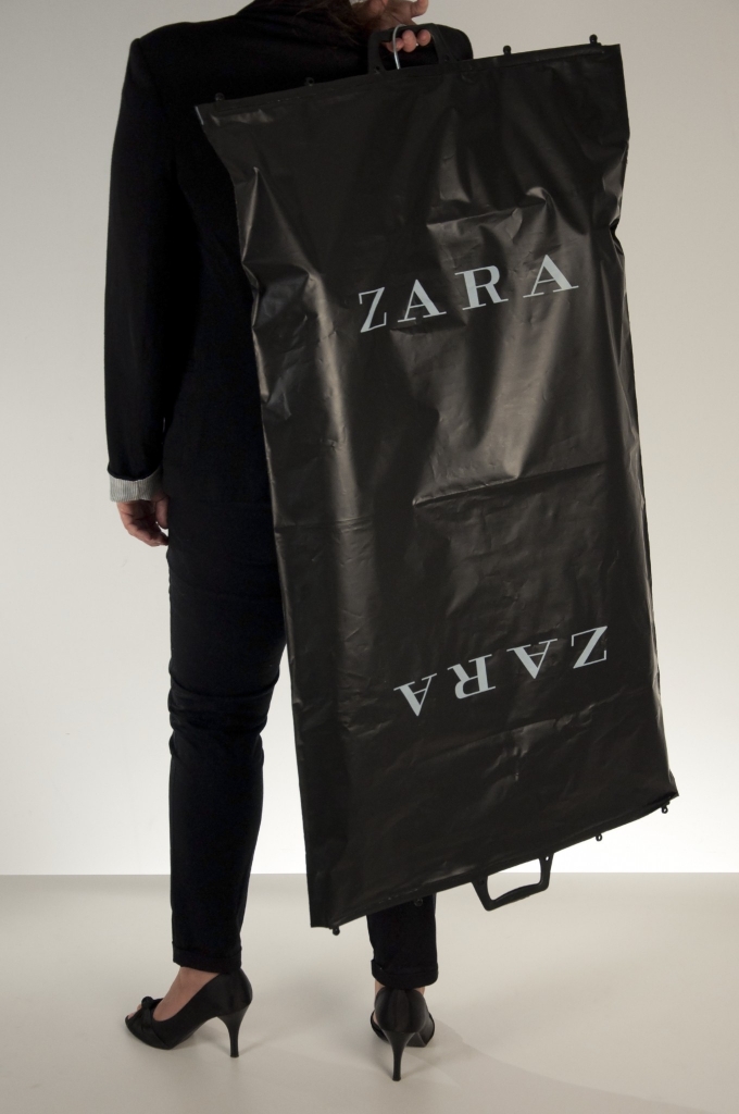 zara suit bag